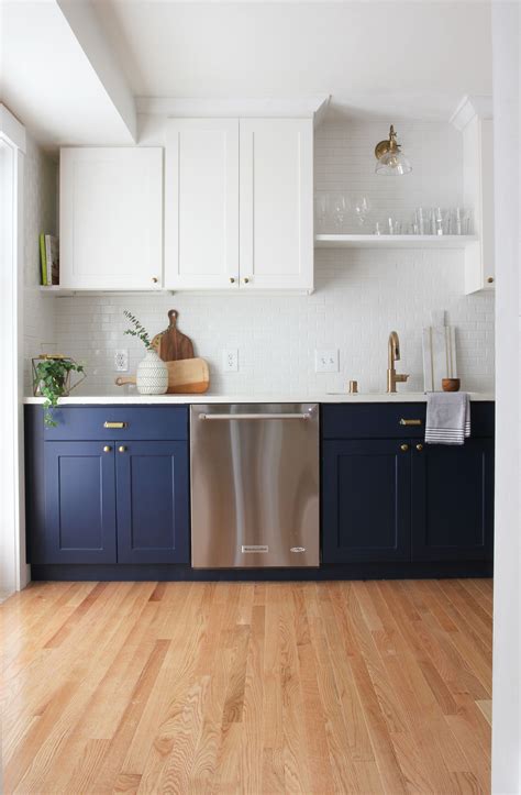 navy kitchen cabinets colors